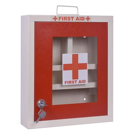 metal box first aid kit|first aid metal box mountable.